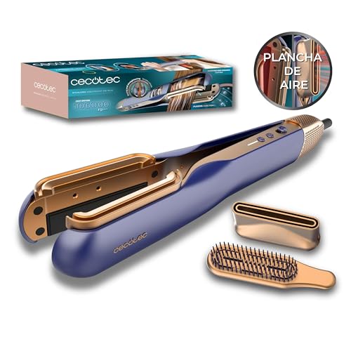 Cecotec RitualCare Air Smooth Hair Straightener and Dryer in blue color