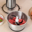 Cecotec ChopBeat 1500 TitanBlack Steel Electric Meat Grinder - 600W, Fast & Even Results