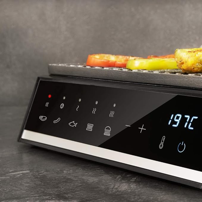 Cecotec Rock?nGrill Smart Electric Grill With 2000 W Power and Easy Cleanup