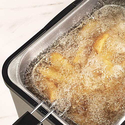 Cecotec CleanFry Infinity Electric Fryer - 3L Capacity, OilCleaner Filter, Fast Cooking