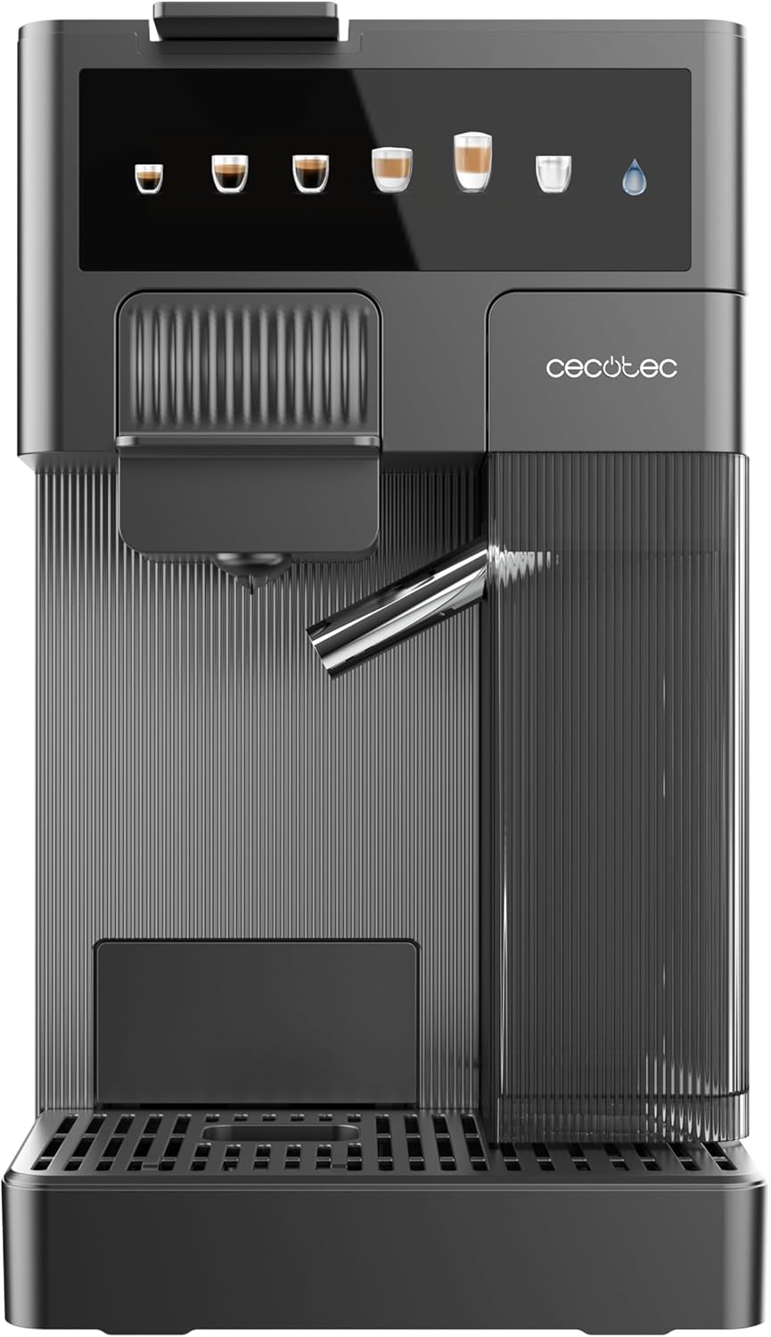 Cecotec Espresso Coffee Machine - Compatible With Ground Coffee & More - 1350W Power