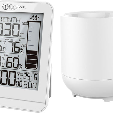 AURIOL® Radio-Controlled Weather Station with Rain Gauge