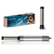 Cecotec CeramicCare 2-in-1 AirGlam Styler with sleek aluminum design and attachments