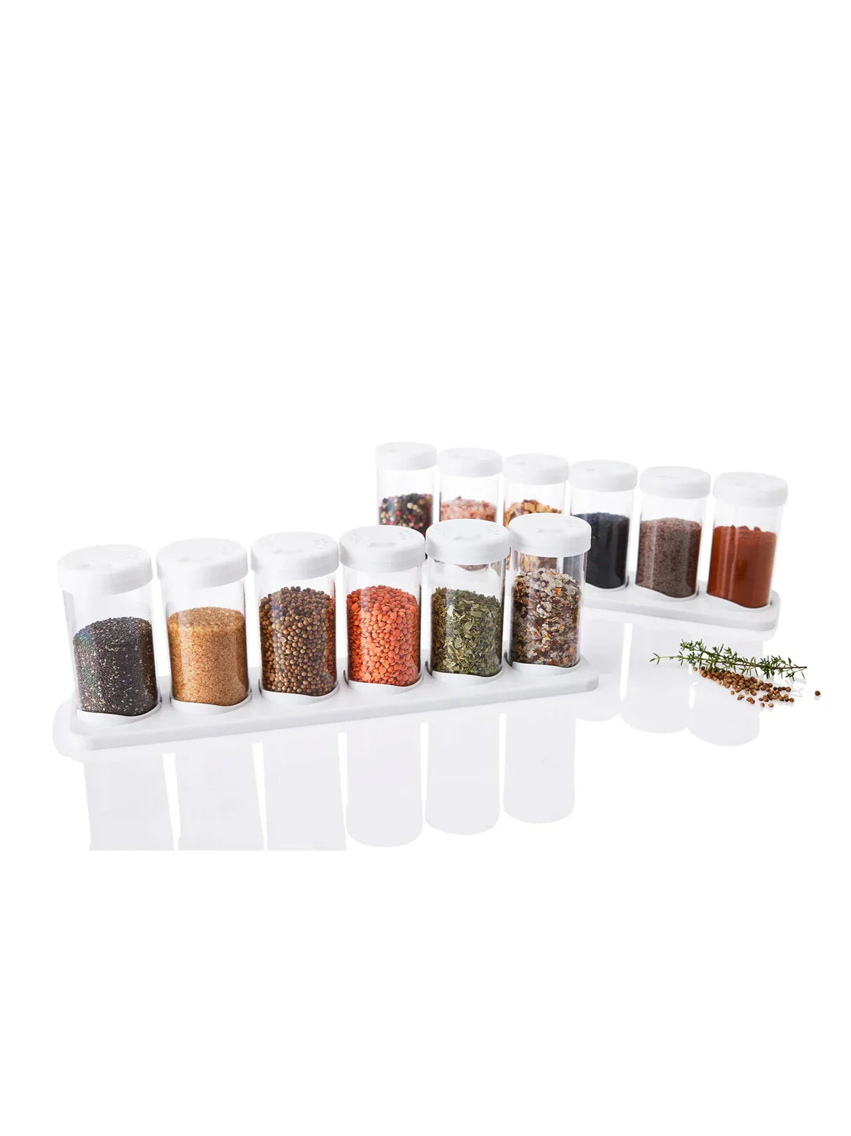 Ernesto Set of 12 Spice Boxes with 2 Holders
