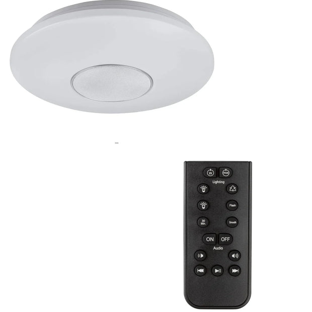 Livarno LED Ceiling Light with Bluetooth Speaker