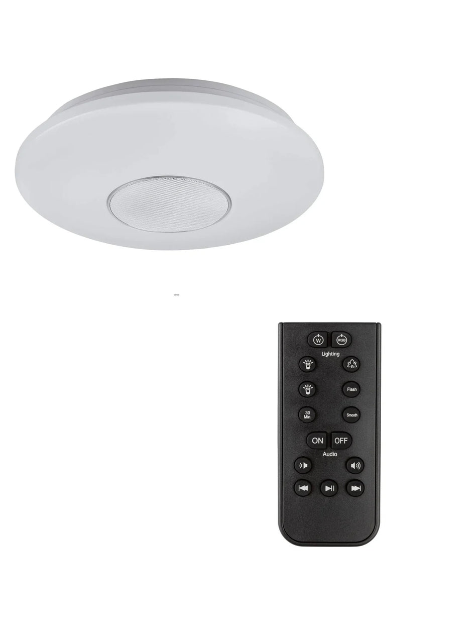 Livarno LED Ceiling Light with Bluetooth Speaker