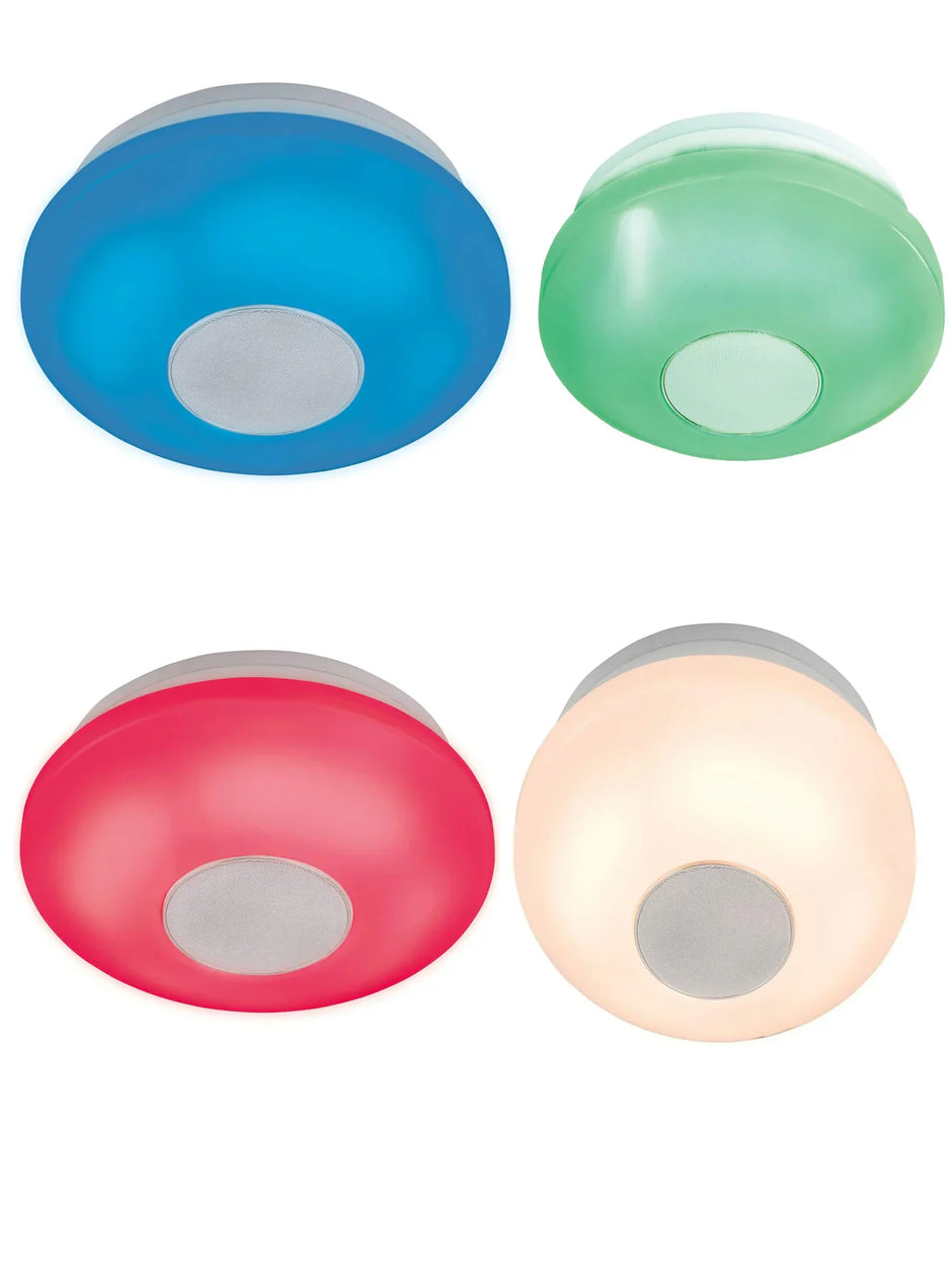 Livarno LED Ceiling Light with Bluetooth Speaker