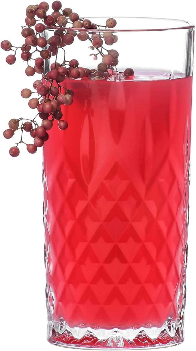 Livarno Set of 4 Long Drink Glasses