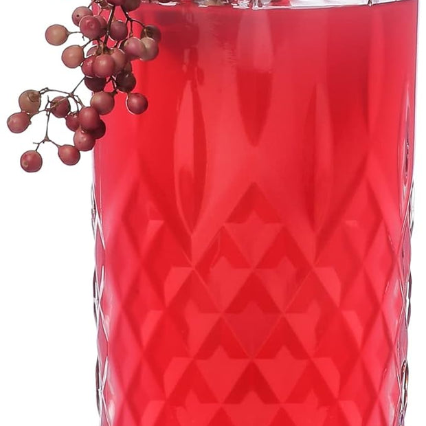 Livarno Set of 4 Long Drink Glasses