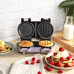 Petra Electric Double Mini Waffle Maker 2-in-1 - 1100W