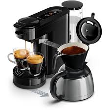 Philips Senseo Switch 2-in-1 Pod and Filter Coffee Maker, 1450W