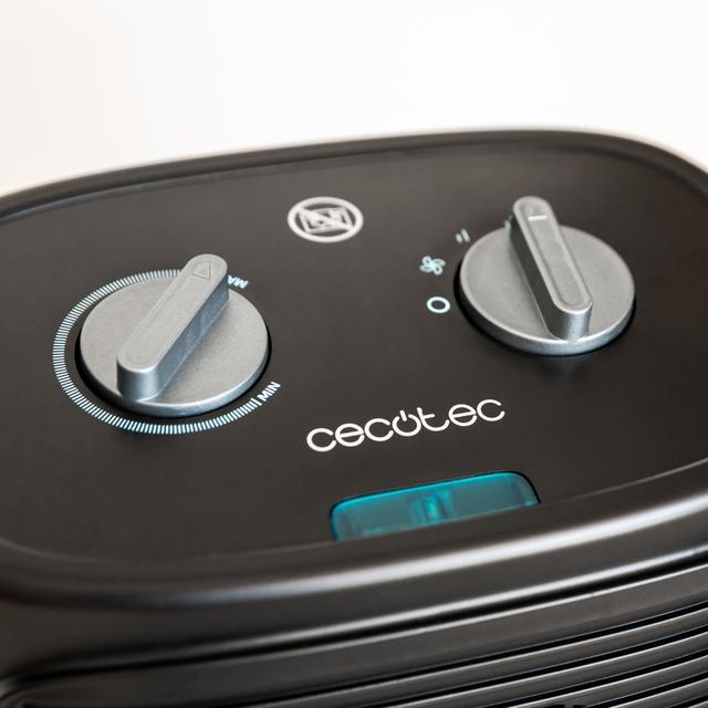 Cecotec Readywarm 2050 Max Force Black Fan Heater - Efficient Heating For Any Room