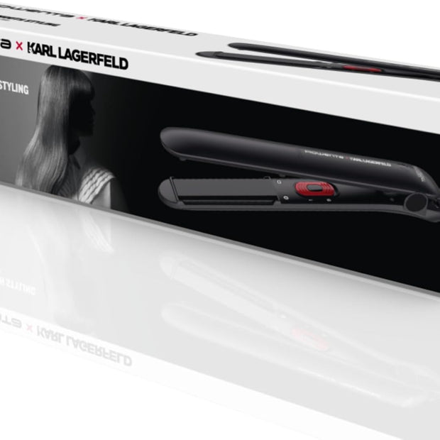 Rowenta X Karl Lagerfeld Easyliss Hair Straightener SF161LFO