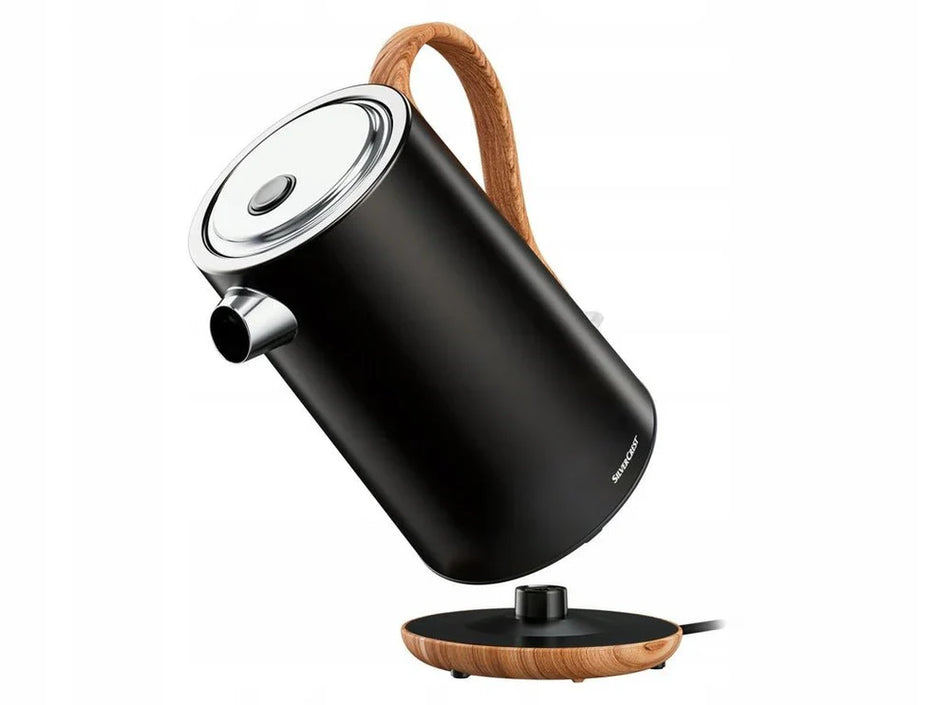 Silver Crest Kettle 1.7L Wood Trim
