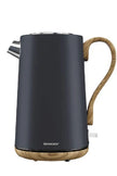 Silver Crest Kettle 1.7L Wood Trim