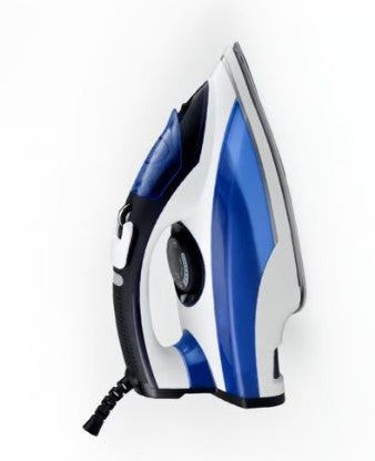 Switch on Steam Iron with Ceramic-Coated Soleplate